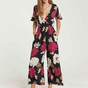 Billabong Floral Jumpsuit